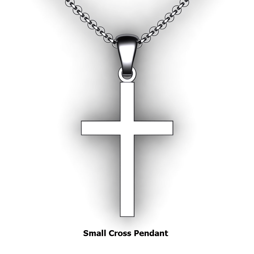 Custom discount cross pendant