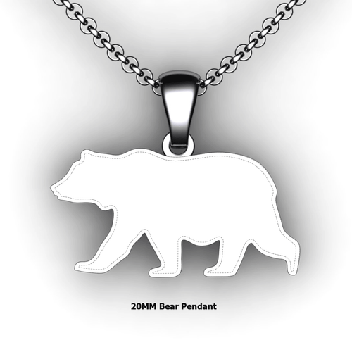 custom bear necklace you design personalized bear necklace customized jewelry