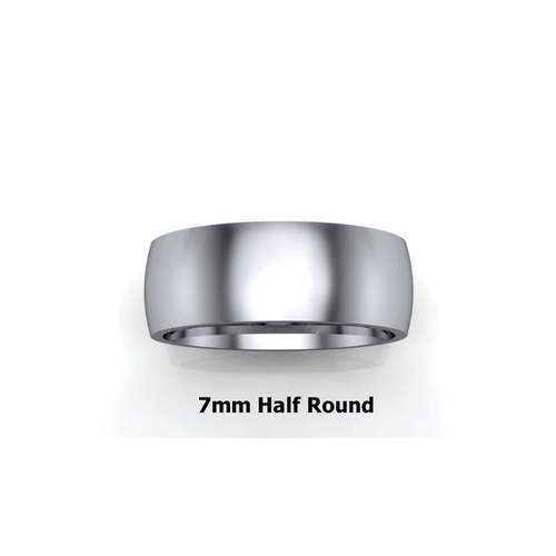 half round ring add text and images to design your own deep cut ring