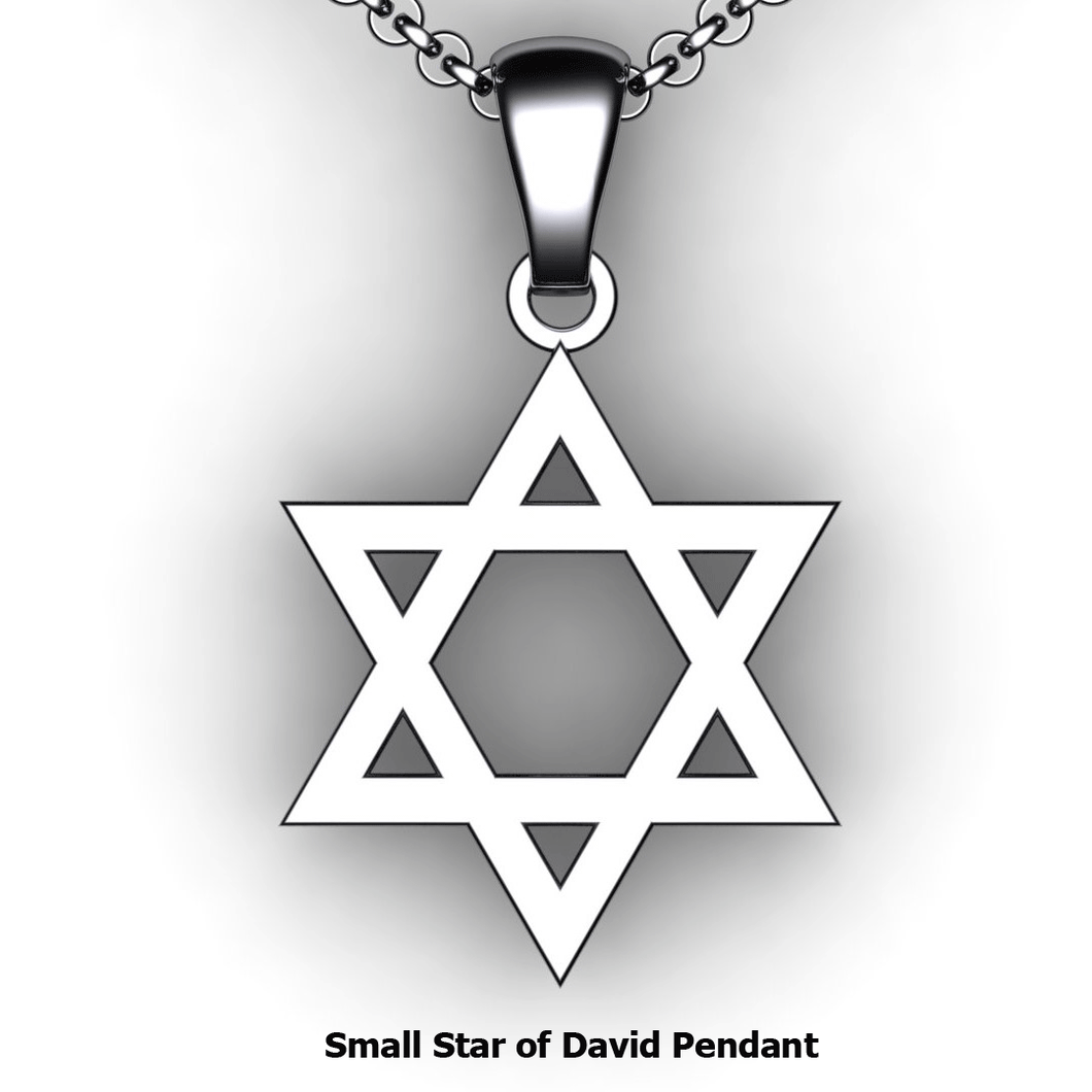 custom star of david necklace you design personalized  Star of David necklace customized jewelry